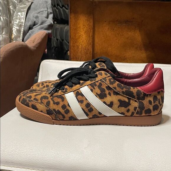 Steve Madden HUDSIN LEOPARD Sneakers | size 8 - Picture 2 of 9
